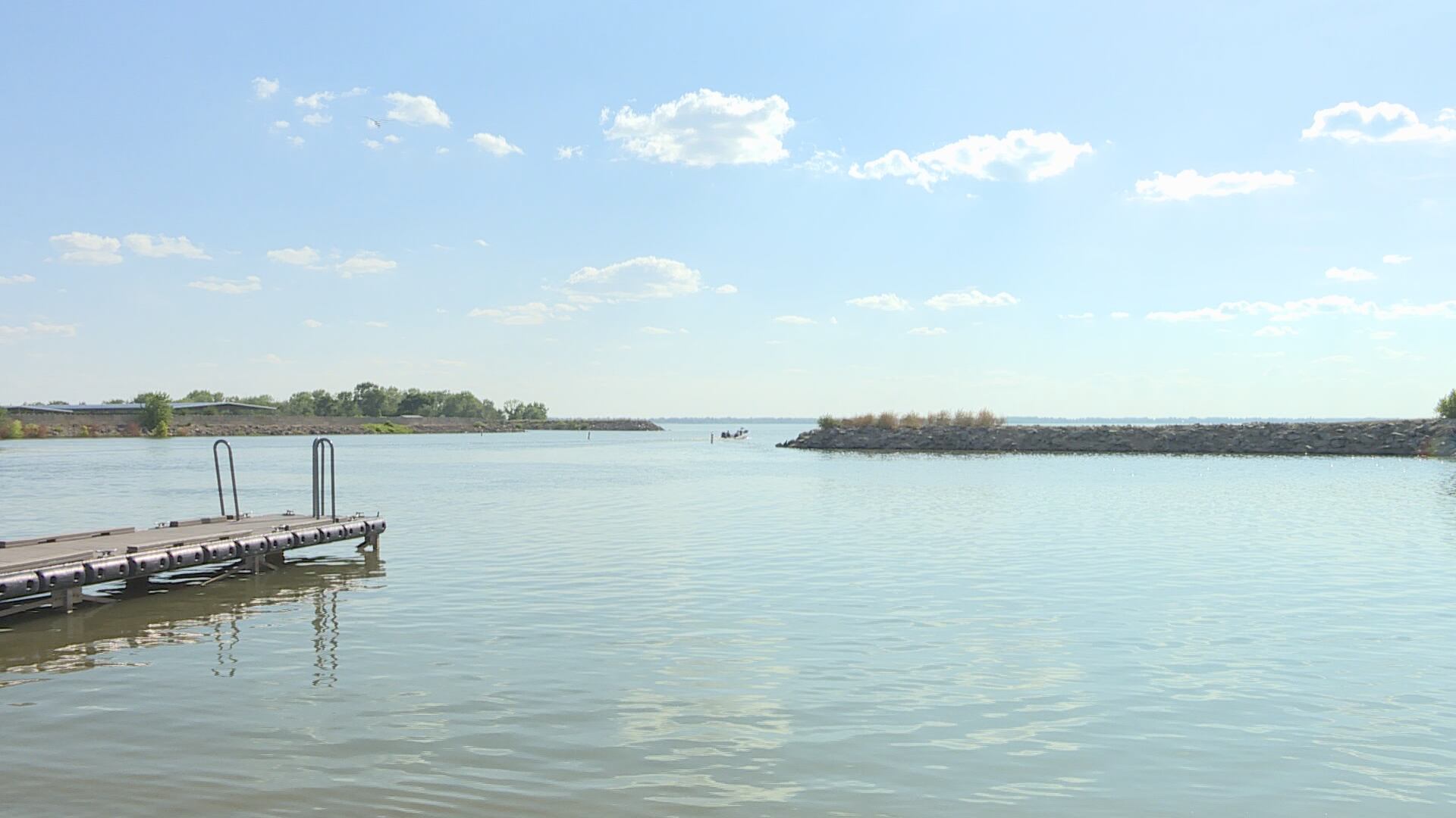 Cheney Lake water levels rise above normal pool for first time in years