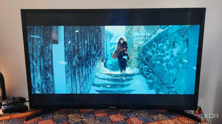  TV Showing a movie