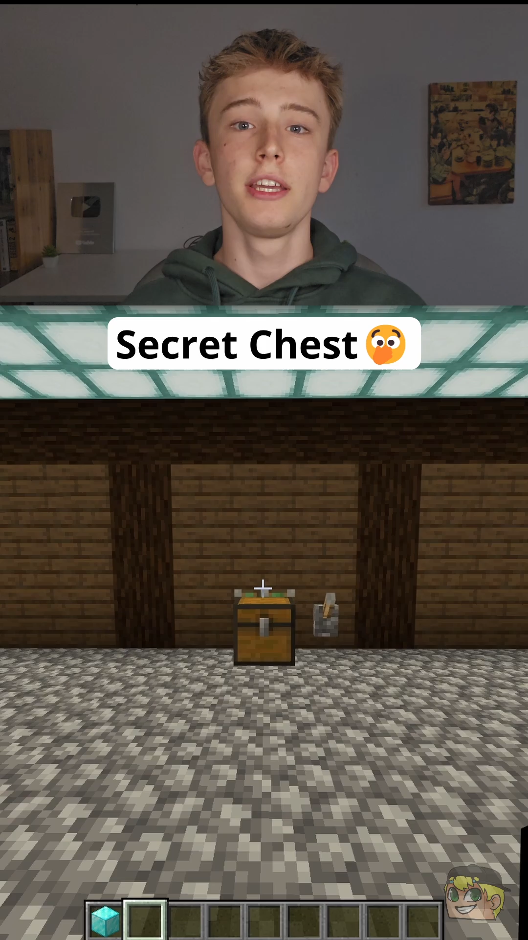 How To Build A Secret Chest In Minecraft 🫢 Hidden Storage Tutorial