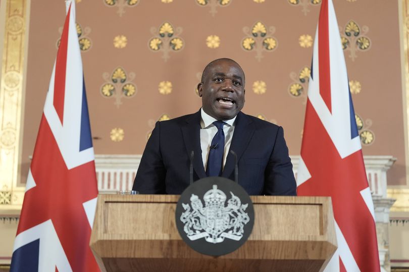 Foreign Secretary David Lammy has announced a string of sanctions