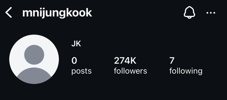 Jungkook is on Instagram again