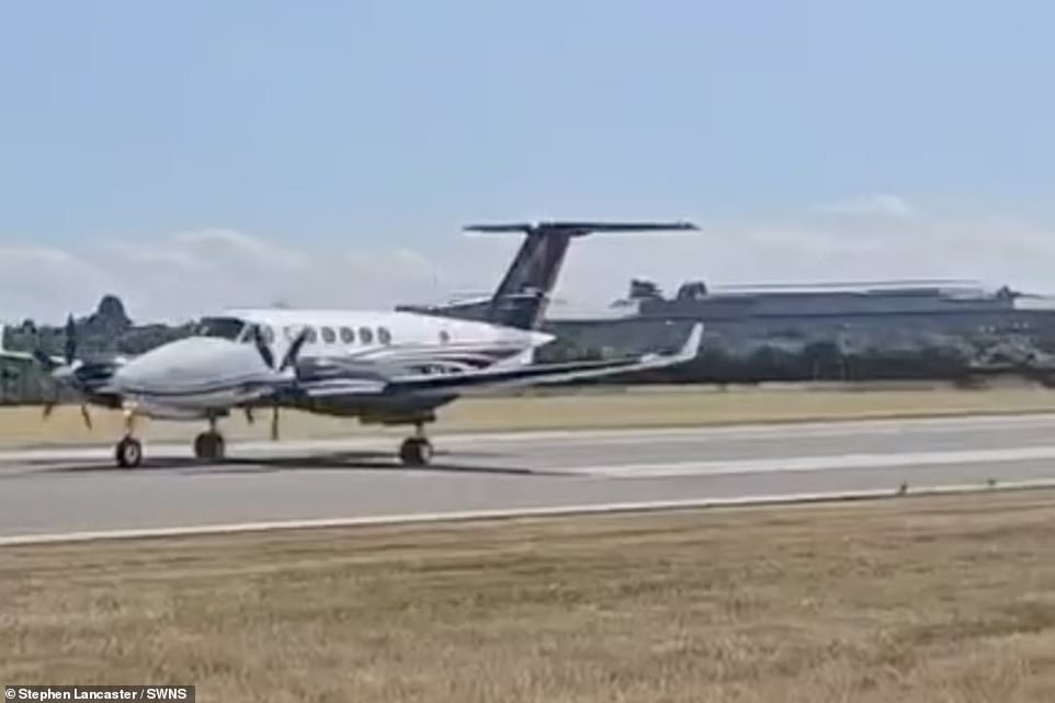Doomed Southend Airport plane's final moments before it exploded