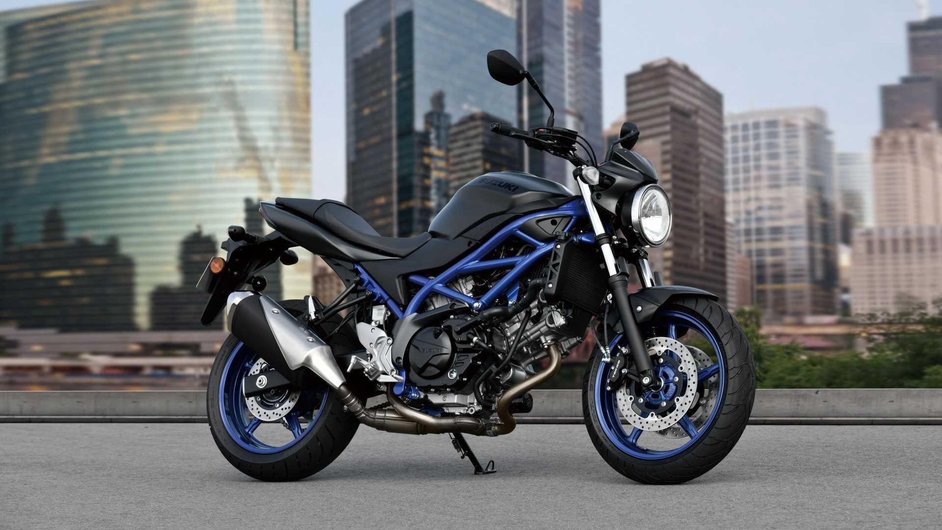 2023 Suzuki SV650 V-Twin roadster hd Japanese motorcycle wallpaper
