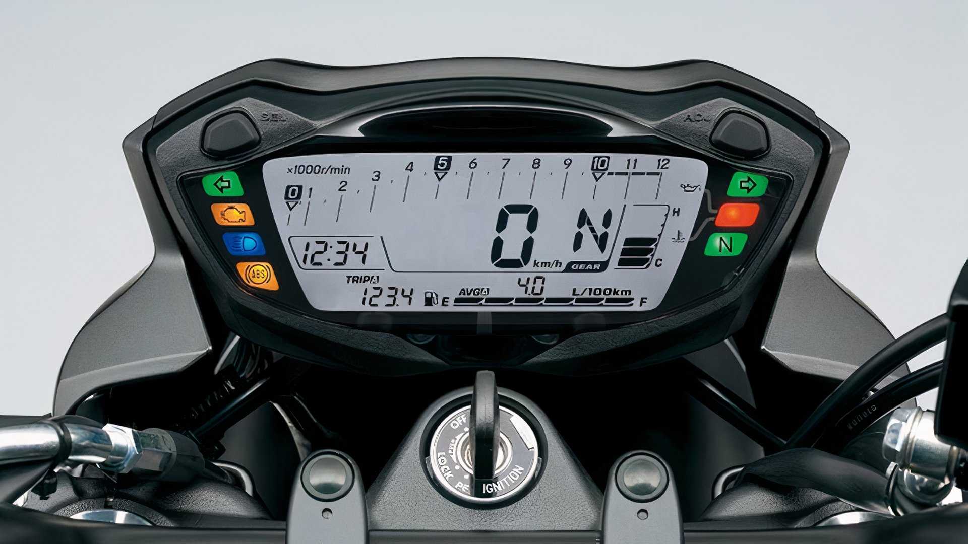 Suzuki SV650 instrument cluster