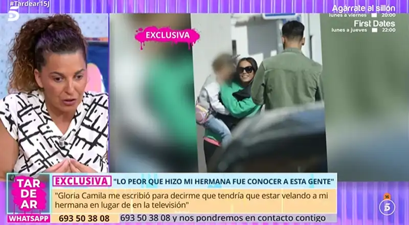 Tamara, hermana de Michu, muy tajante con Gloria Camila y José Ortega Cano:  "Lo peor que hizo mi hermana fue conocer a esta gente"
