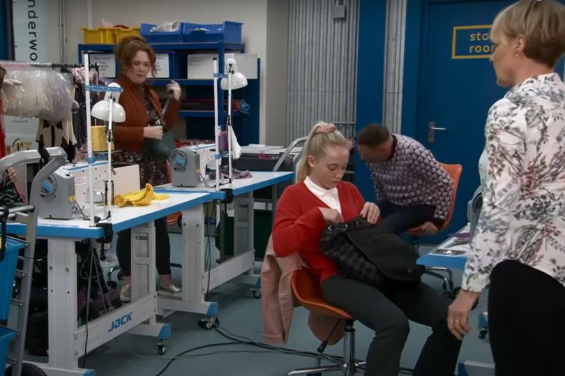 The Underworld factory in Coronation Street