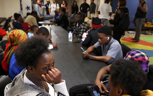 Haitian migrants were given temporary protective status - Genaro Molina/2025 Los Angeles Times