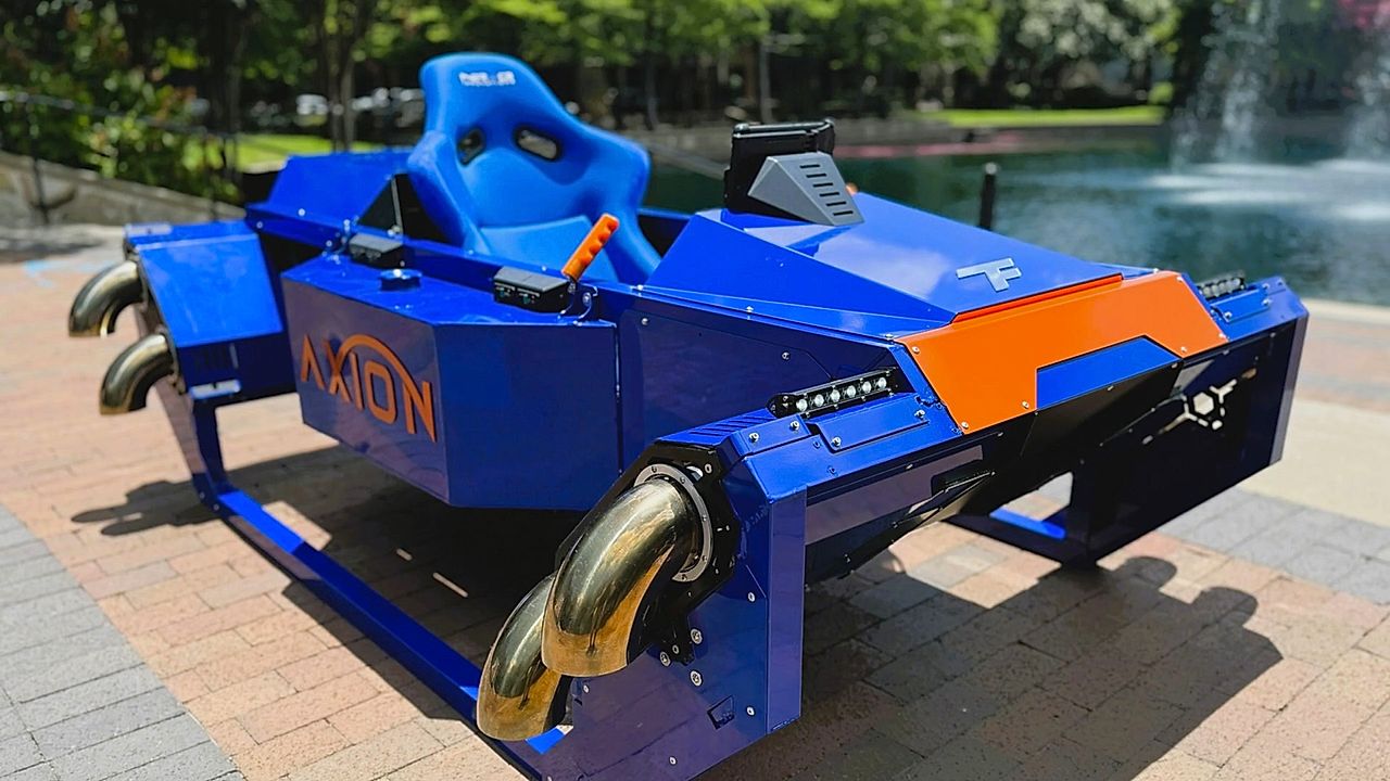 Texas company unveils futuristic jet-powered flying car | Watch