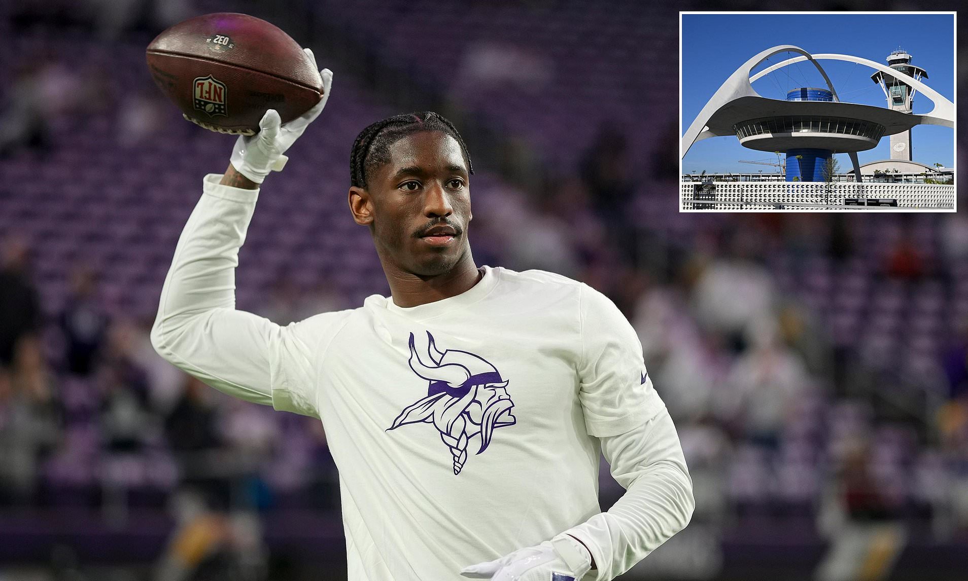 NFL star Jordan Addison stands trial for DUI a year after cops 'found him  sleeping behind wheel'