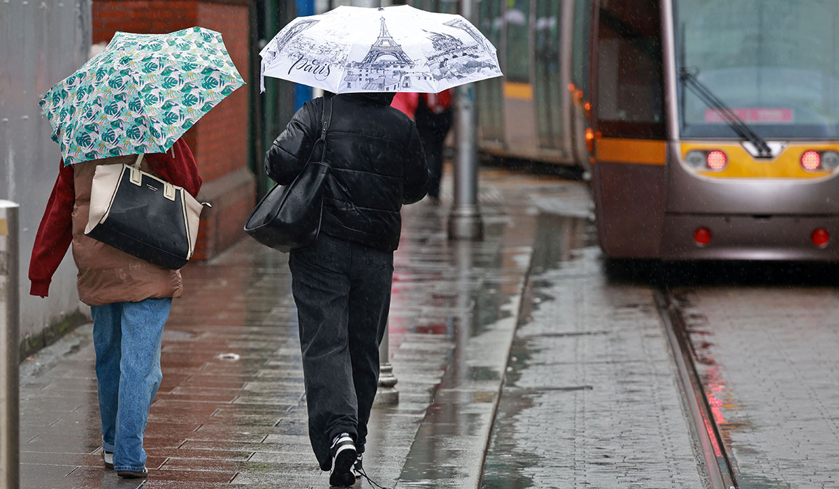 Red sky in the morning – Rain set to pour as weather alerts issued