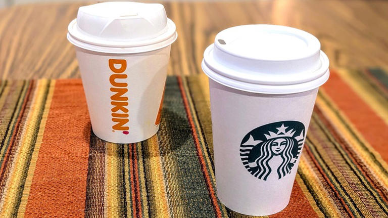Taste Test: How Does Starbucks' And Dunkin's House Coffee Differ?