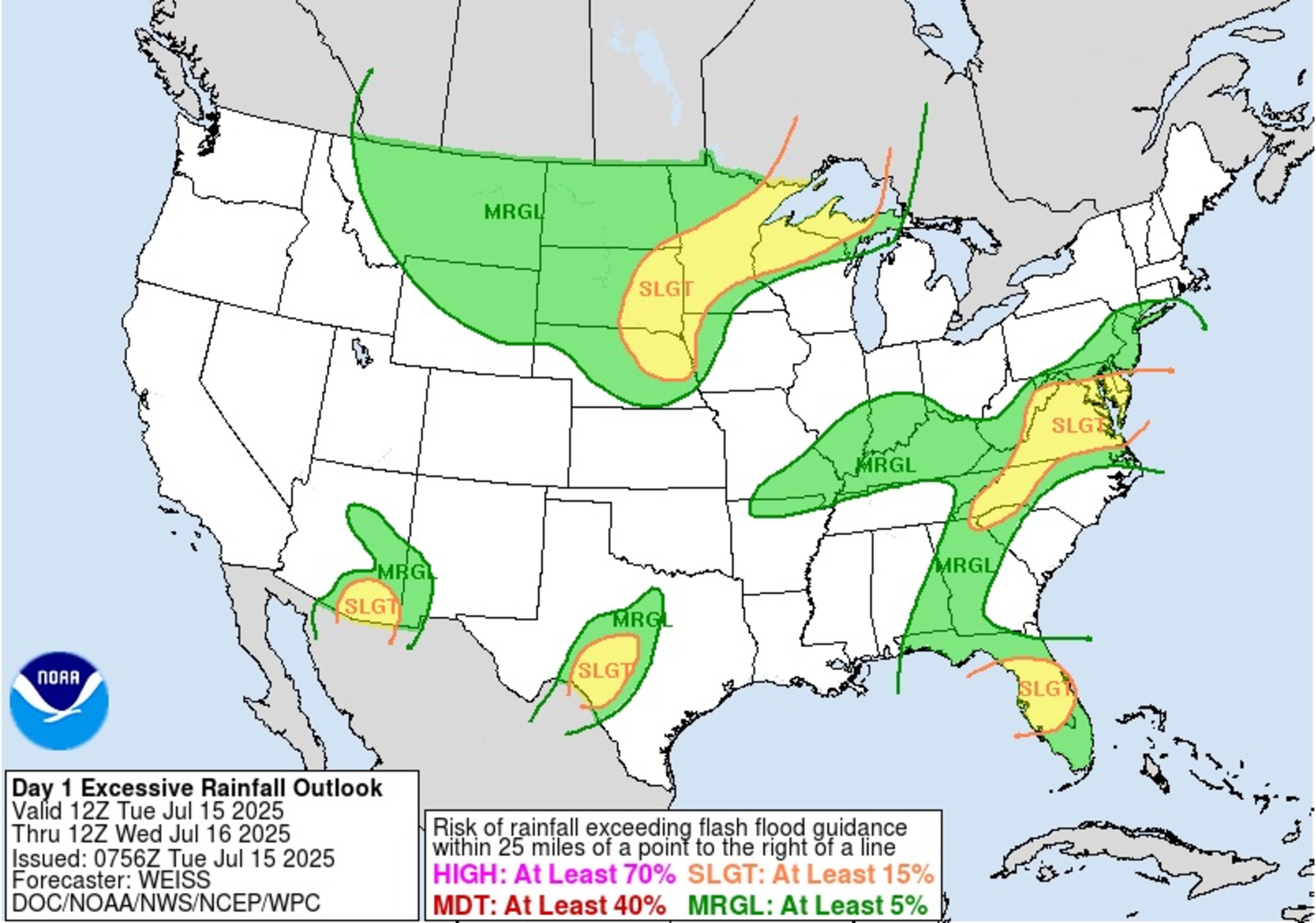 Map shows states at risk of flash - AA1IFpy1.img