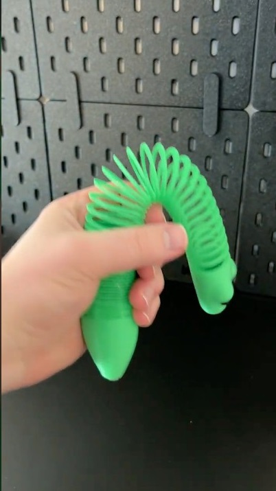 3d Printed Slinky Snake