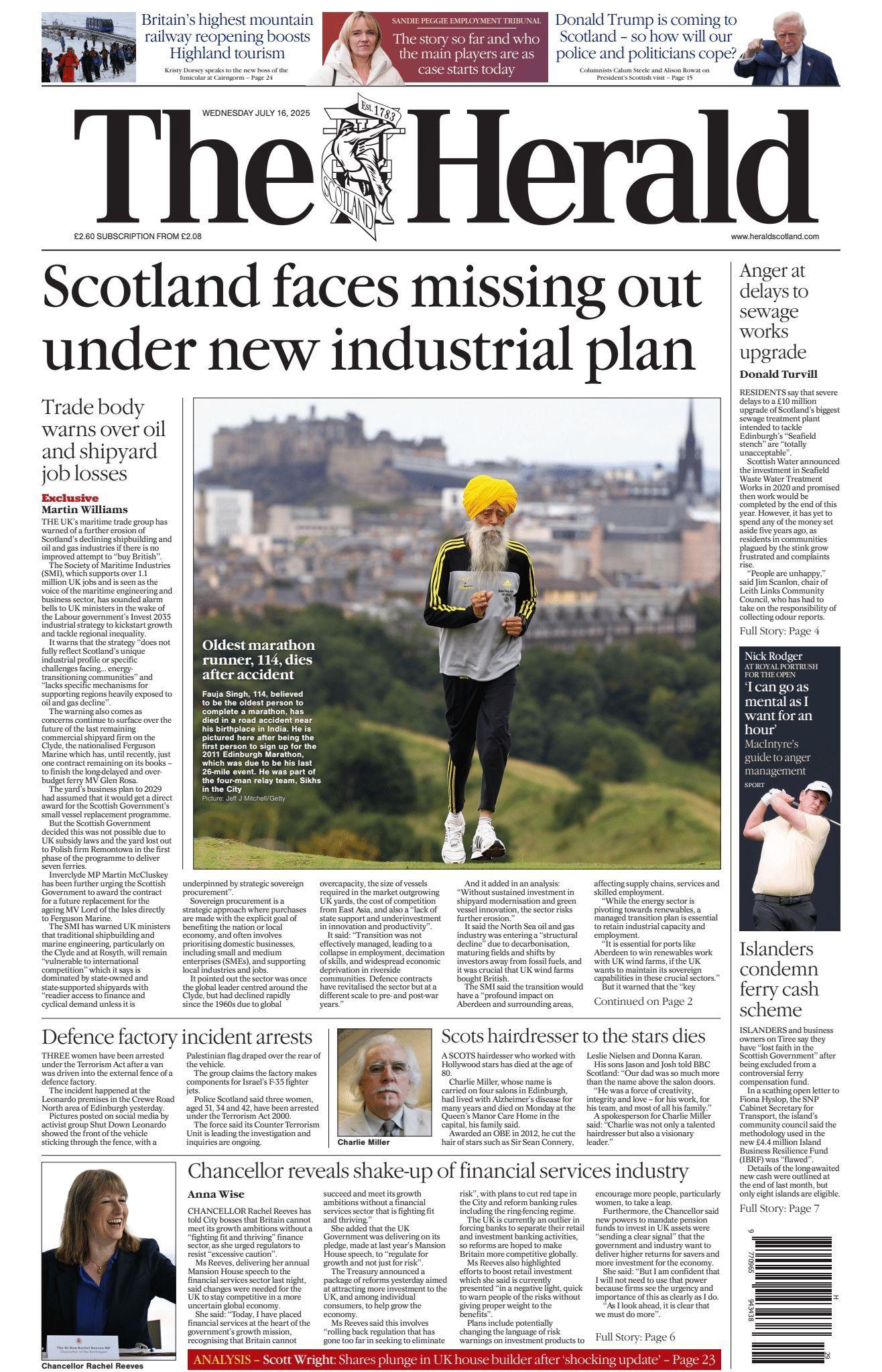 Scotland's papers Widow demands answers and Afghan leak 'cover up'