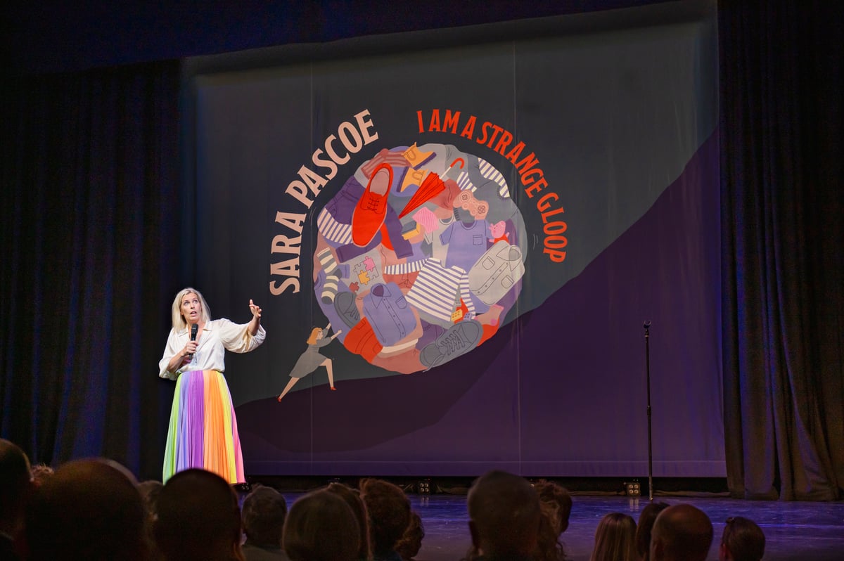 Sara Pascoe at artsdepot a deep dive into the artist's own psyche