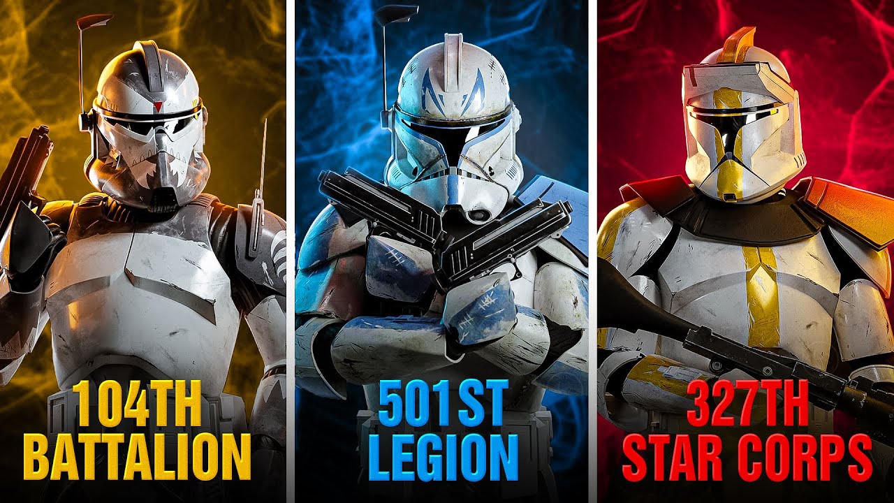 Complete guide to clone trooper units in Star Wars