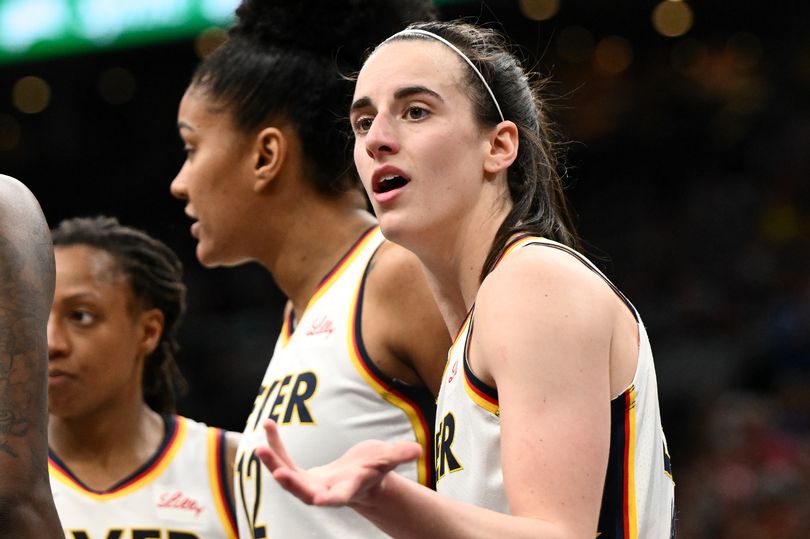 Caitlin Clark anger and upset clear in 10 pictures from sold-out Fever game