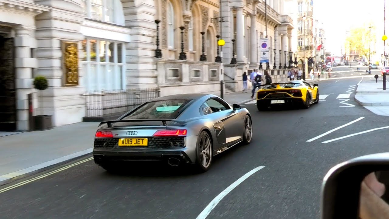 Limited Edition Audi R8 Decennium Lamborghini Aventador Svj Tunnel
