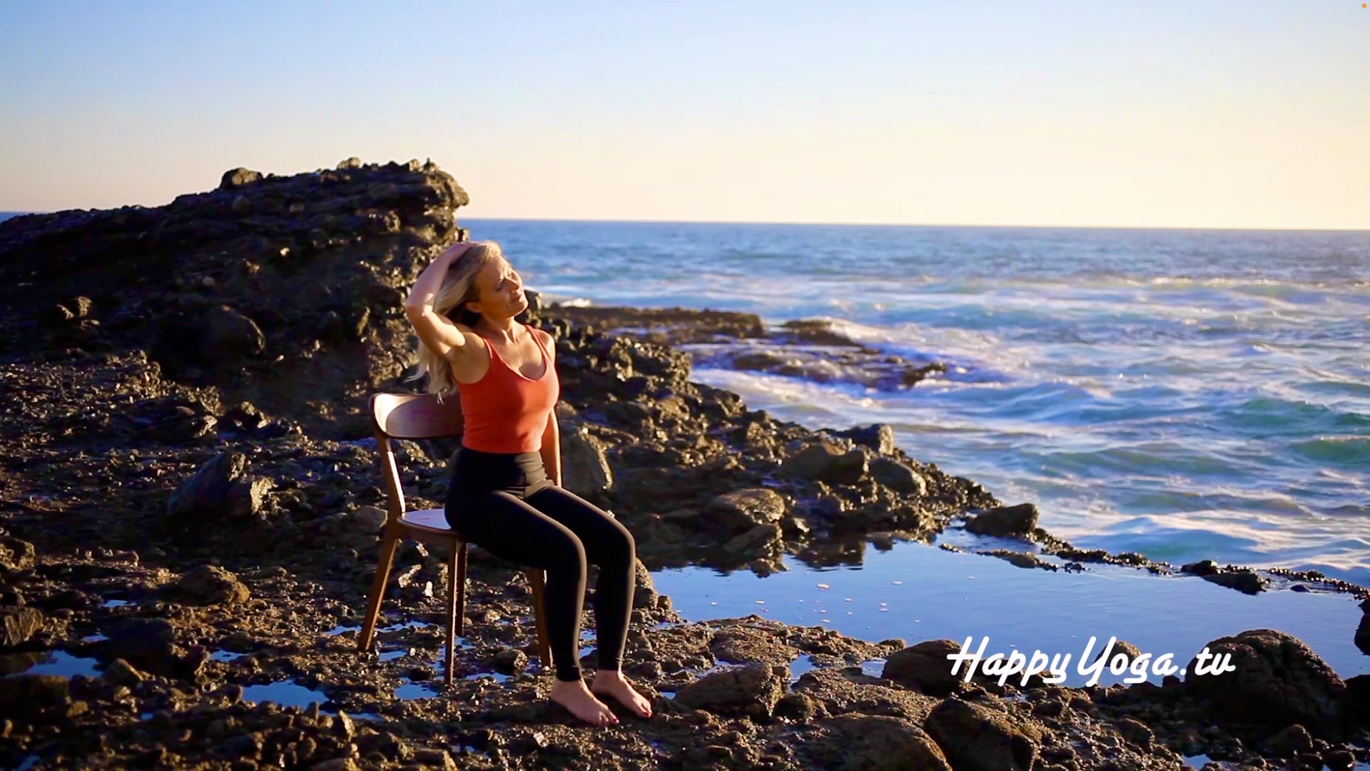 Chair Yoga Gentle Neck Stretch