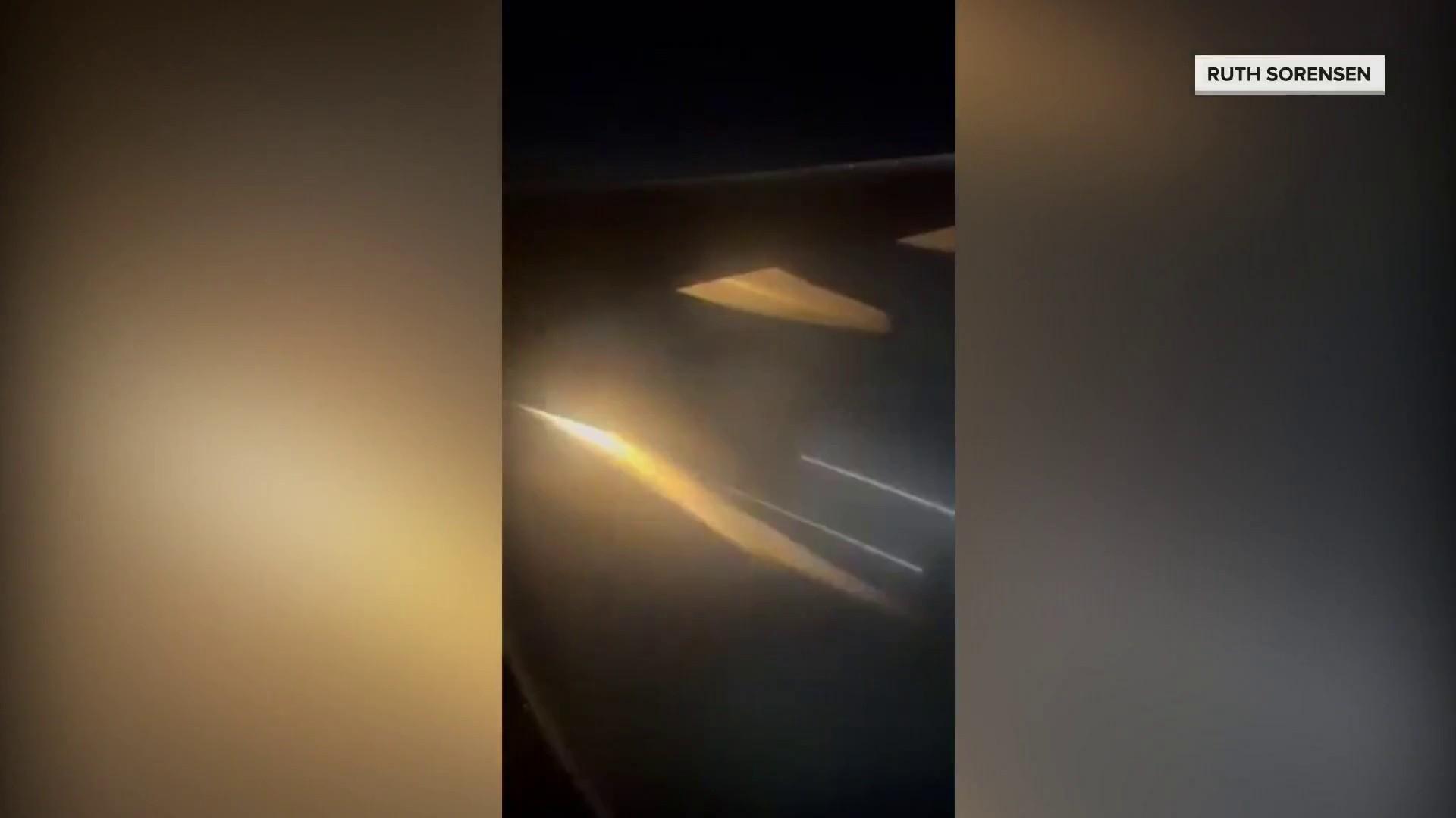 Plane Returns to LAX After Flames Spotted in Engine | Watch