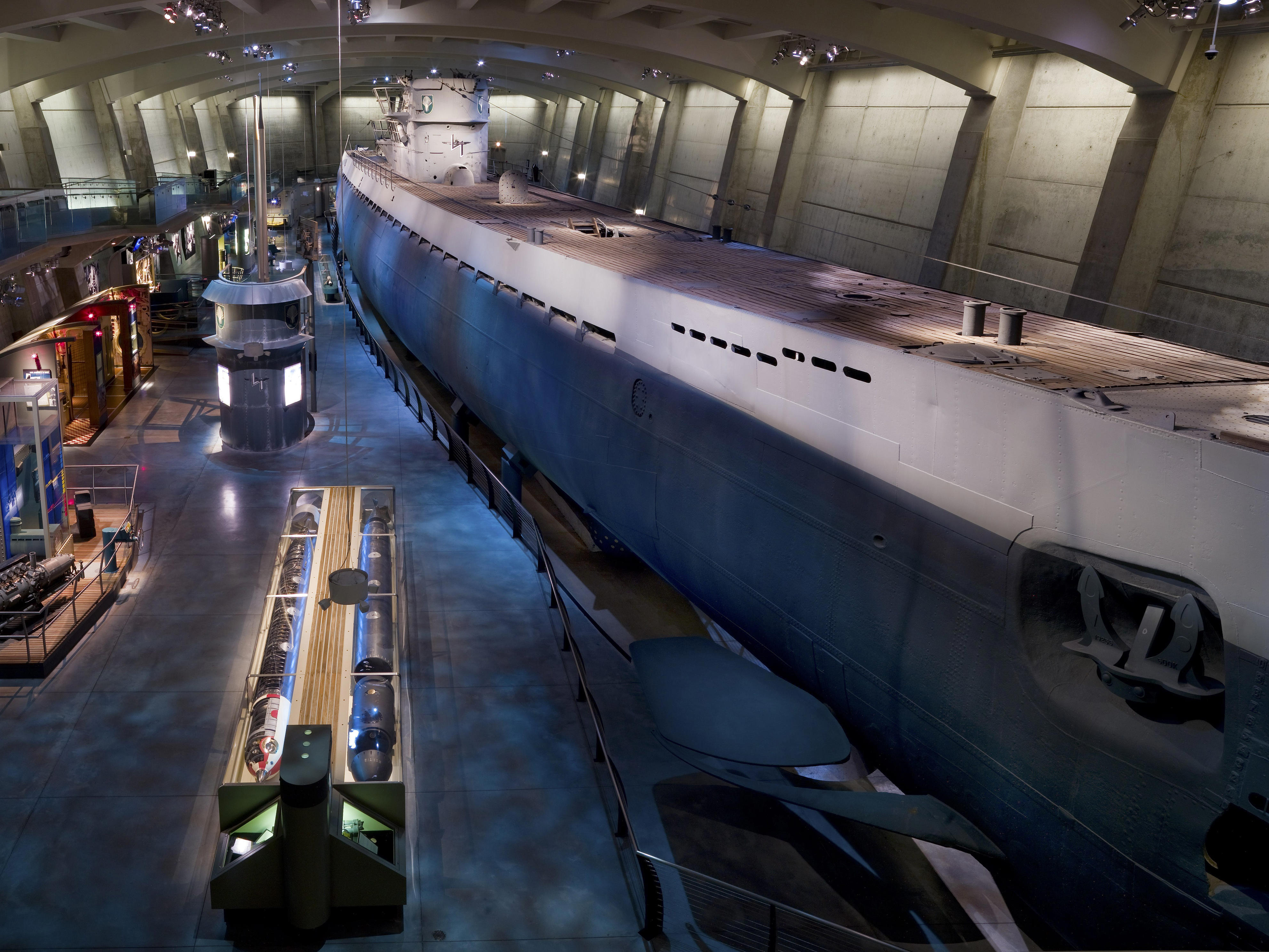 I toured the only remaining German submarine captured by the US during ...