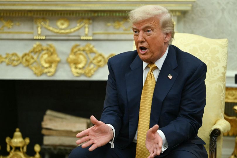 Furious Trump yells 'turn it off' as Oval Office event descends into chaos