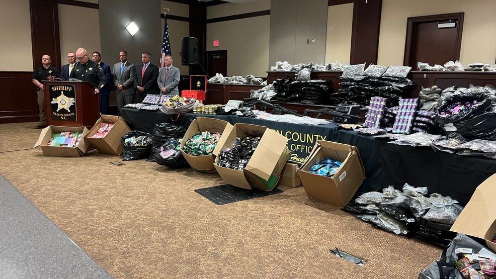 Craven County drug bust uncovers large cache of illegal items(00)