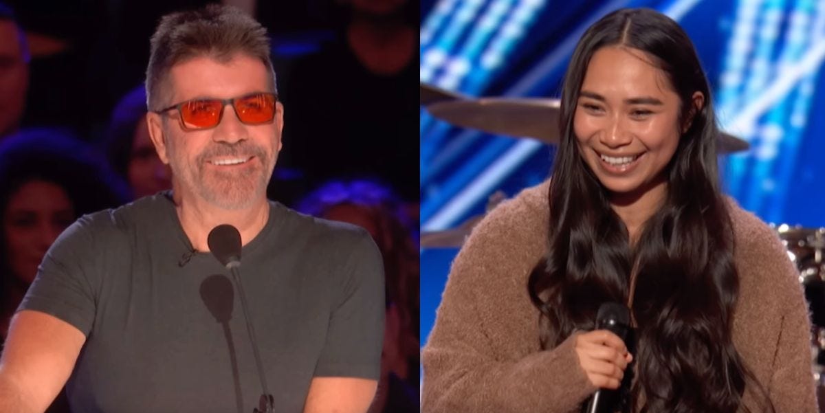 Simon Cowell Has the Best Reaction to a Former 'American Idol' Contestant's 'AGT' Audition
