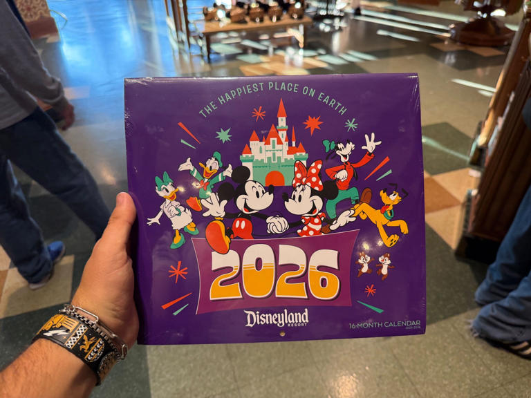 2026 Disneyland Resort Calendar Now Available