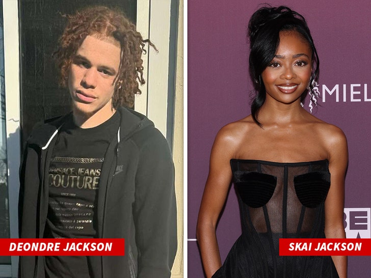 Skai Jackson's BF Deondre Burgin Arrested on Warrant While Washing Car