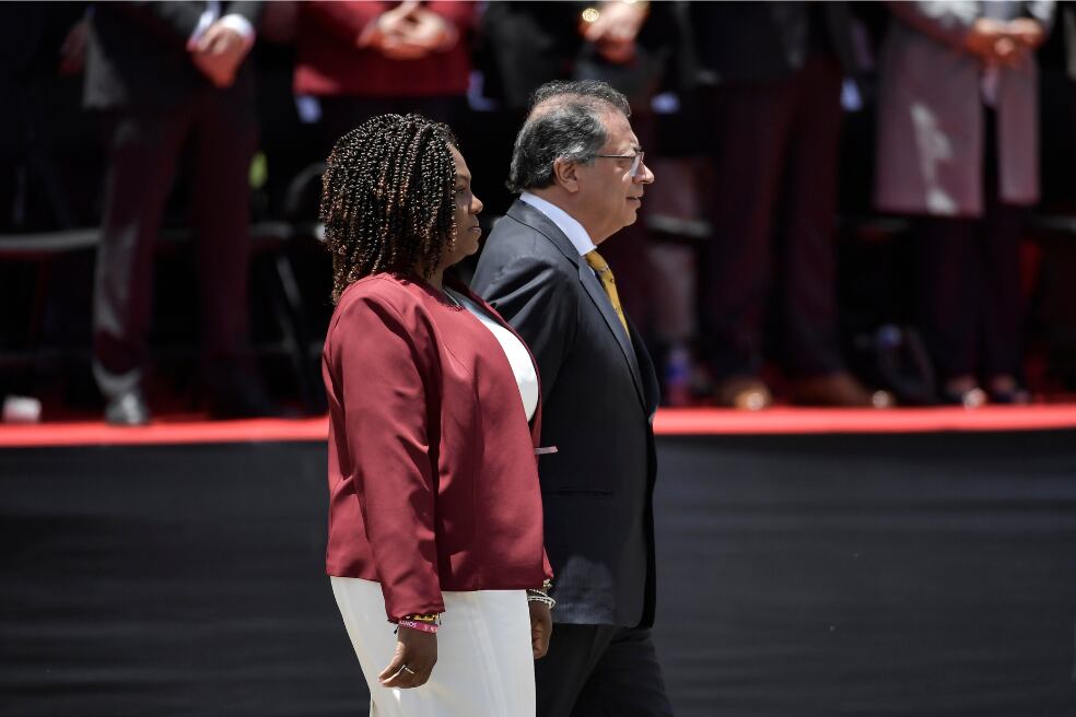 La vicepresidenta Francia Márquez y el presidente Gustavo Petro están distanciados desde hace varios meses (imagen de referencia).