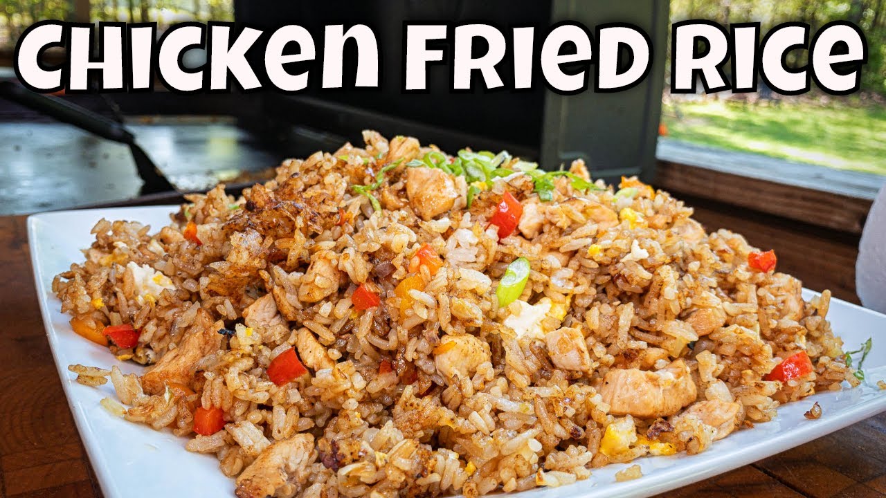 How You Really Cook Chicken Fried Rice on Steel
