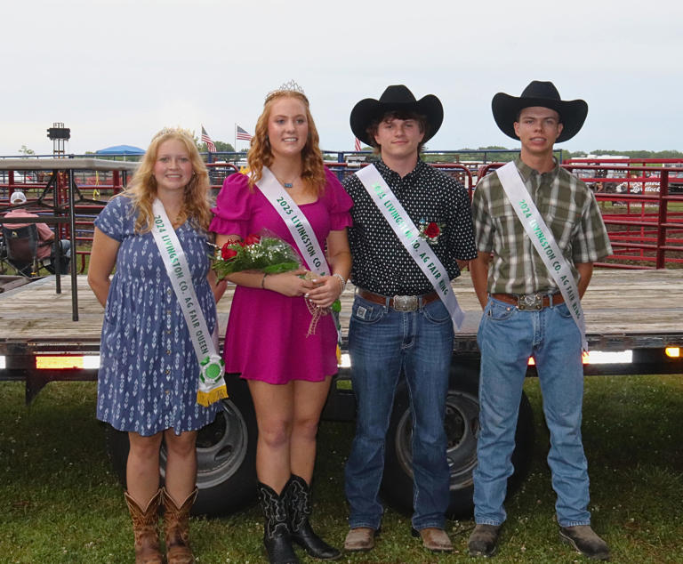 Livingston County 4H Fair opens names new king and queen Livingston County 4H Fair opens names new king and queen