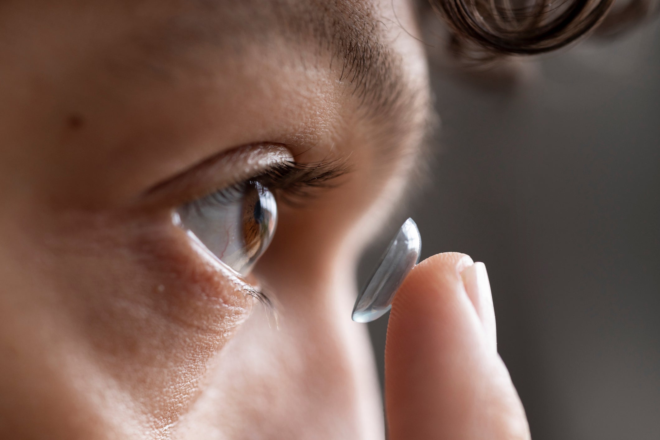 Orthokeratology (ortho-k) involves wearing specialised hard contact lenses overnight (Getty Images)