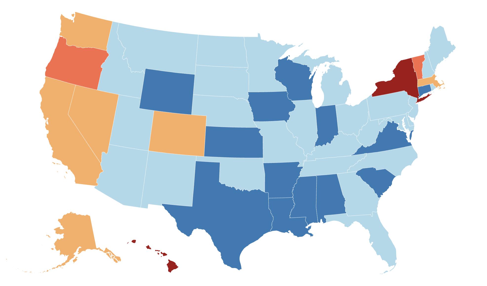Map shows states with higher rates - AA1IMQe7.img