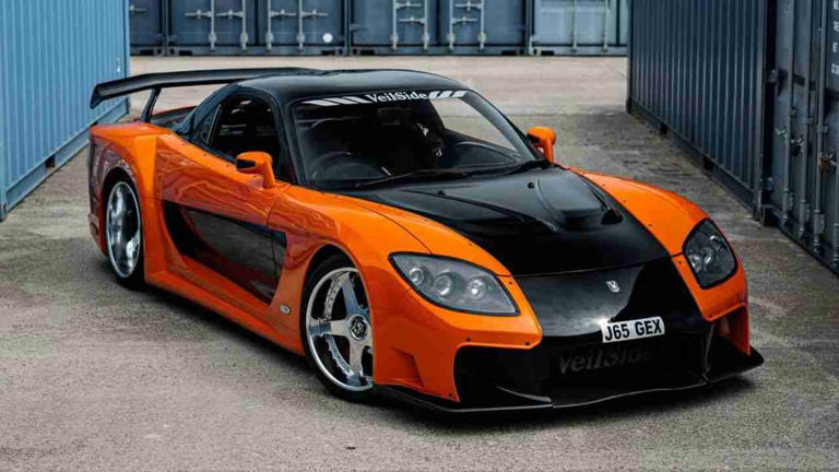 1/10Veilside RX-7 ワイルドスピード リアル完成品 ワイルド・スピード」のマツダRX-7が120万ドルで落札