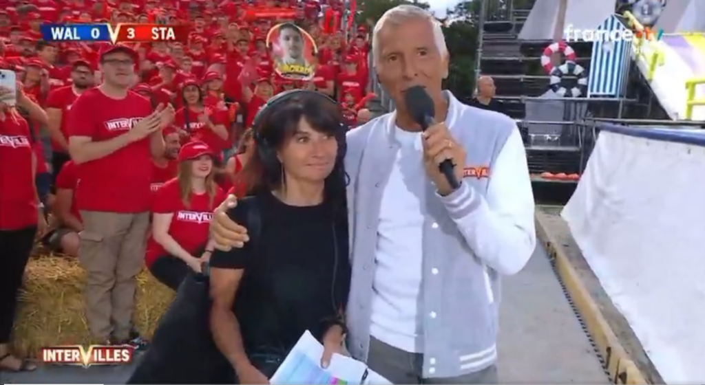 Nagui : en direct d'Intervilles, Méline, l'acolyte de Thierry Ardisson, lui  rend un hommage tout