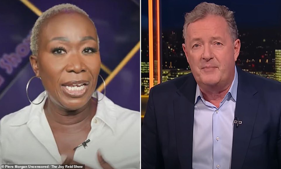 Joy Reid and Piers Morgan clash ahead of interview release