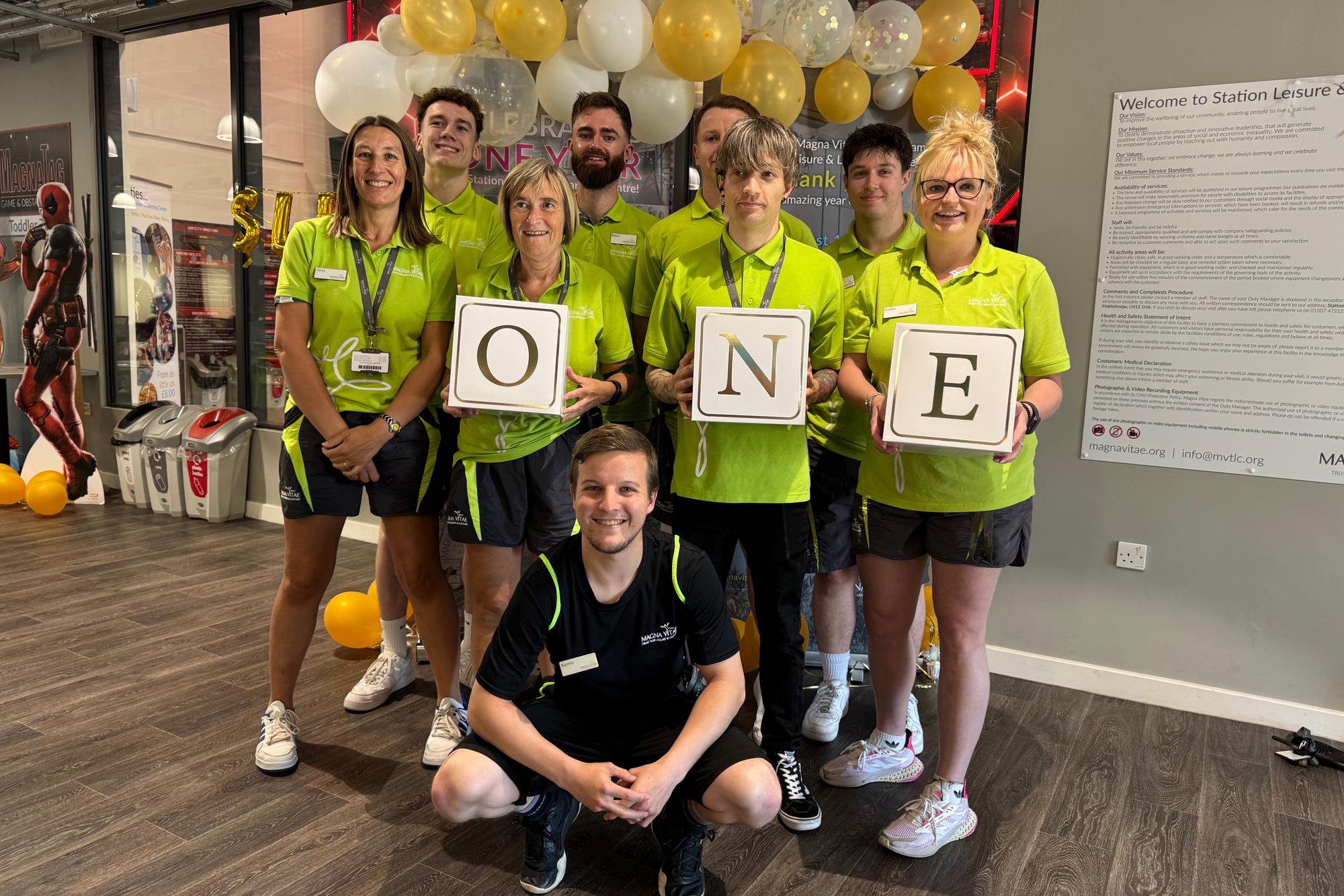 Station Leisure & Learning Centre celebrates its first anniversary