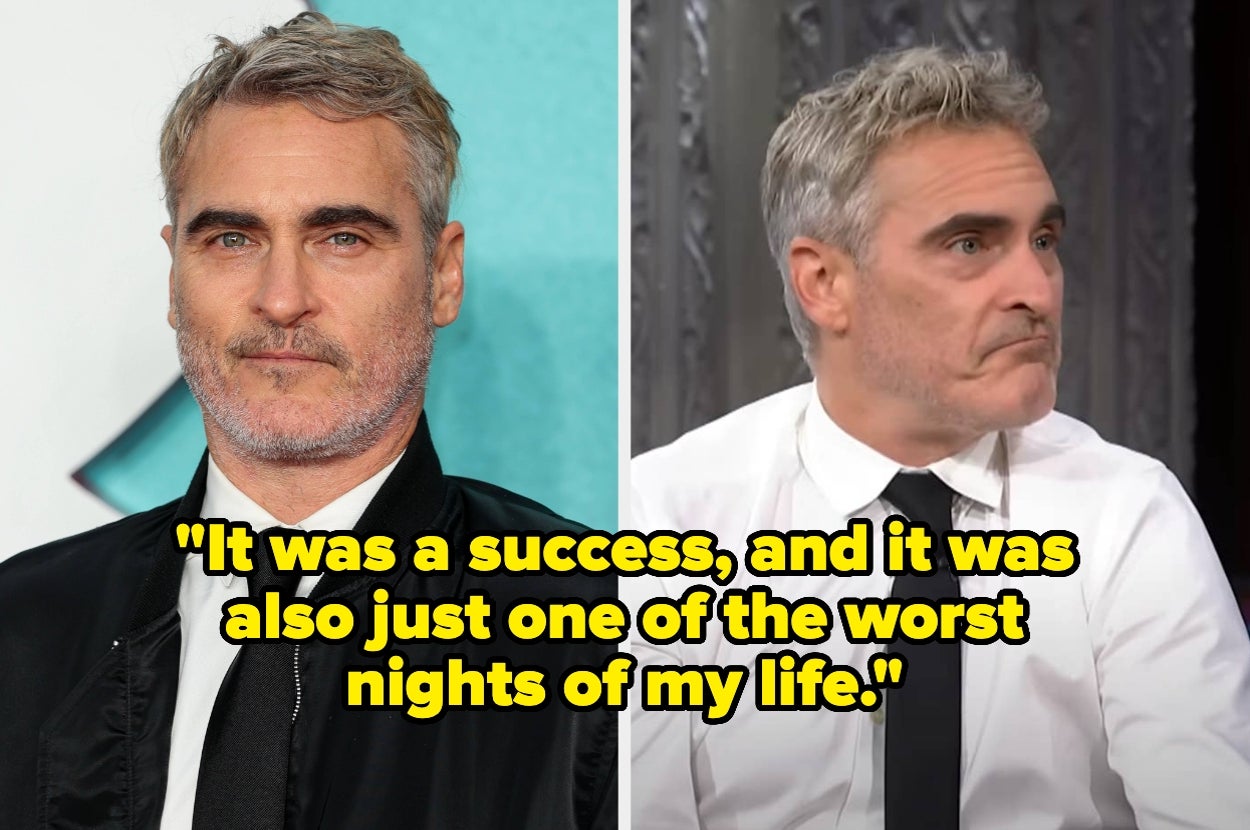 Joaquin Phoenix Apologized For His "Horrible" Letterman Interview "One