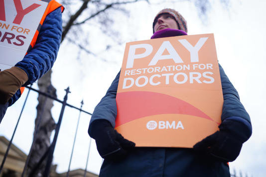 A five-day strike is planned for next week ((Ben Birchall/PA))