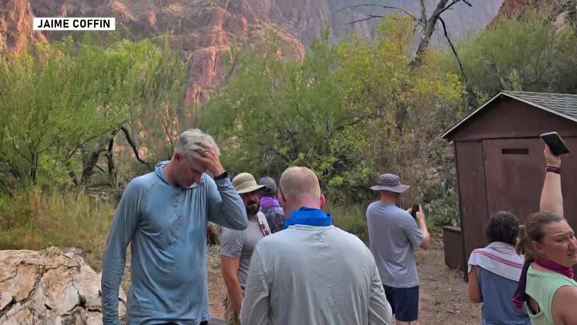 Avid hiker describes evacuation from bottom of Grand Canyon due to gas leak