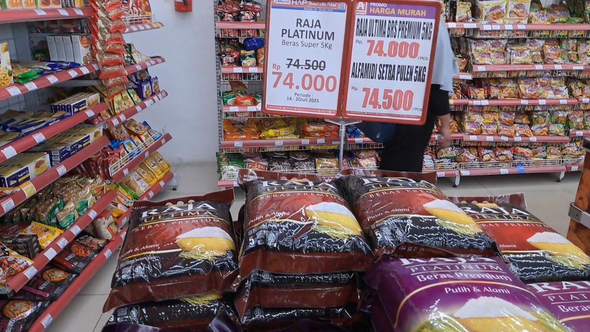 Beras Premium Kembali Hadir di Pasar, Harga Turun Rp1.000 per 5 Kg