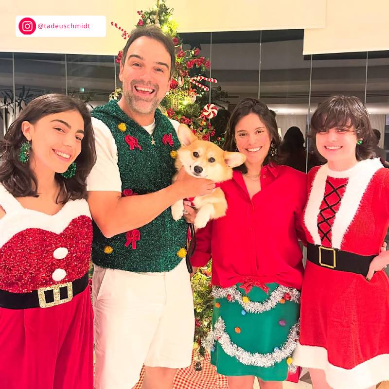 Alerta paizão! Veja os melhores momentos família de Tadeu Schmidt