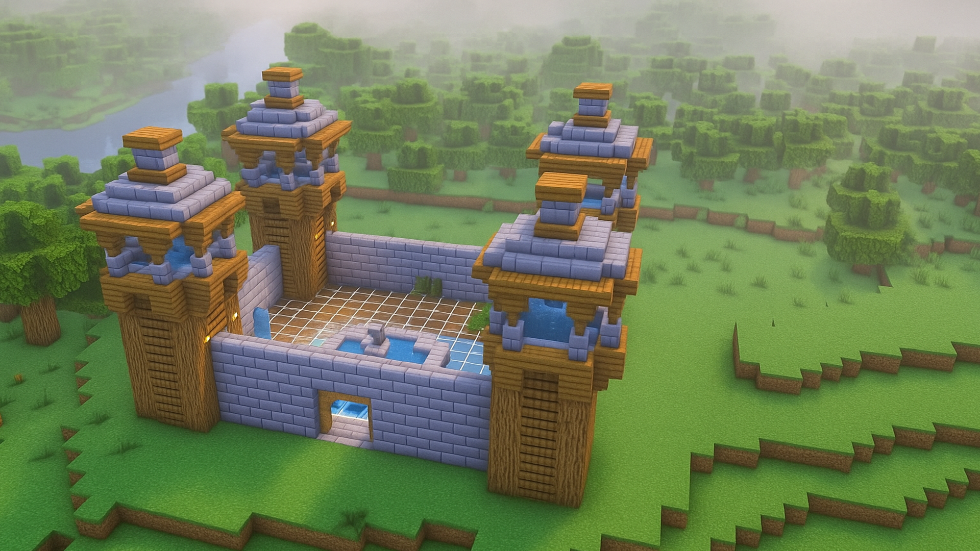 How To Build The Ultimate Base In Minecraft | Survival Mega Base Tutorial