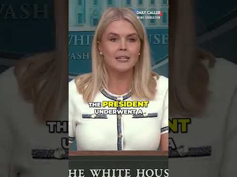 Karoline Leavitt Addresses Speculation Surrounding Trump’s Bruised Hand