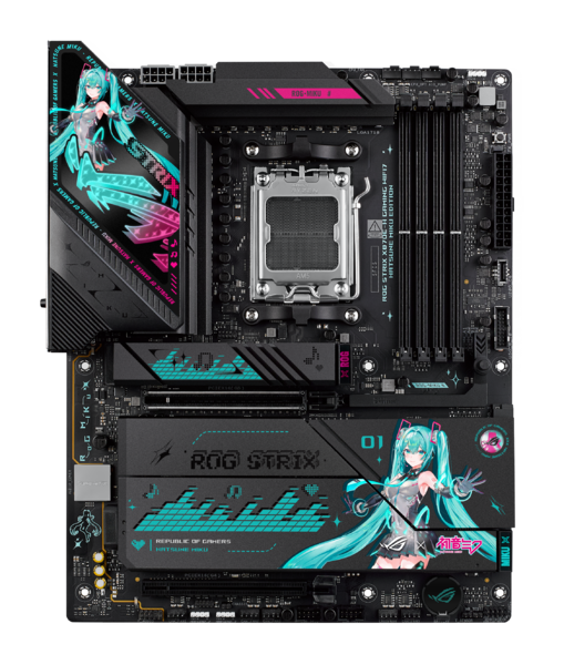 ASUS「ROG×初音ミク」コラボPCパーツが国内発売！限定デザインのRTX 5080