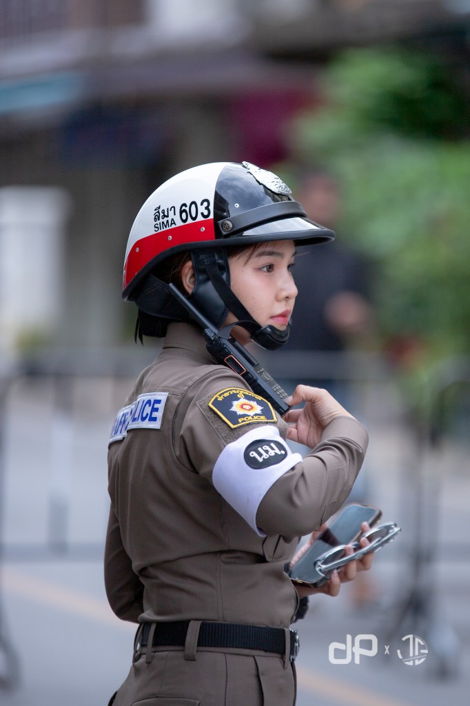 รู้จัก ผู้กองมายด์ นางฟ้าจราจรโสุดฮอต หนุ่มๆ พร้อมใจยอมโดนจับ