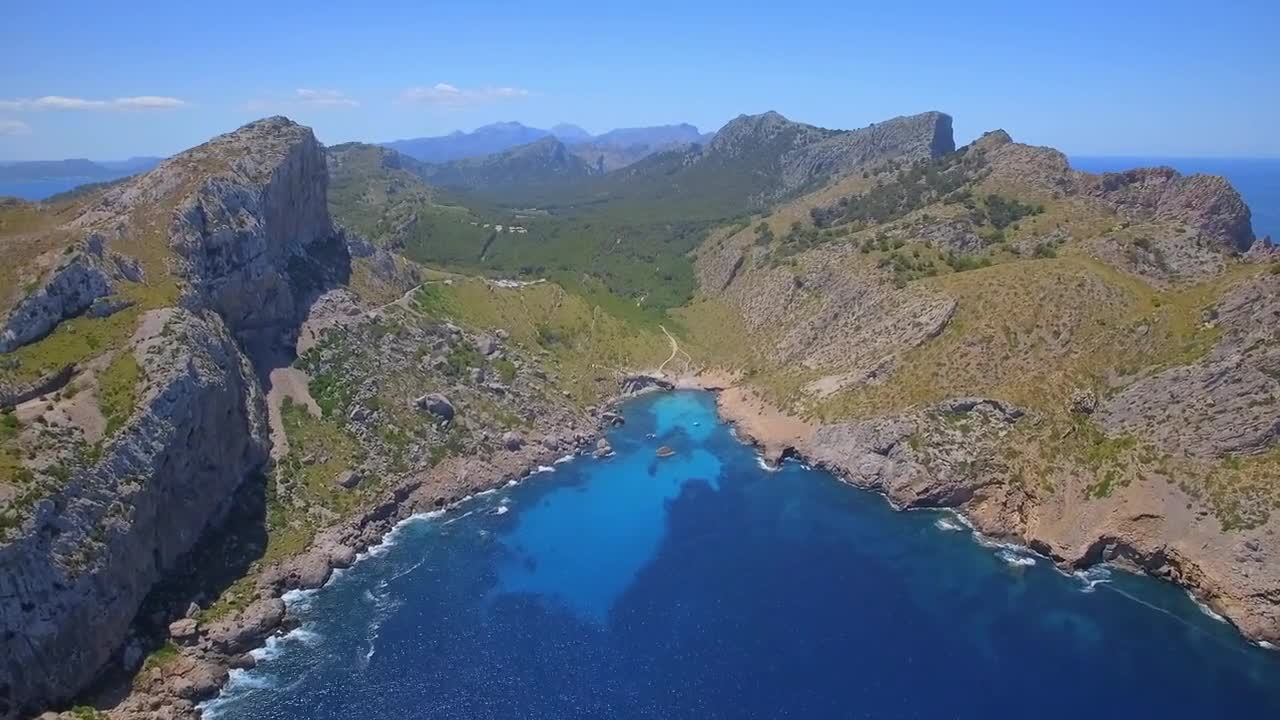 Mallorca's Hidden Gem Cala Figuera's Idyllic Harbor by Drone