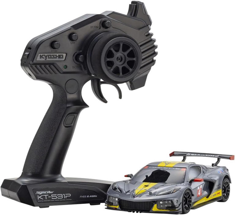 京商ミニッツRWDアウディ 京商 ミニッツRWDシリーズ Audi R8 LMS 2016 “Black/Red” レディ